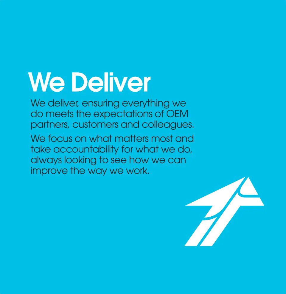 We Deliver